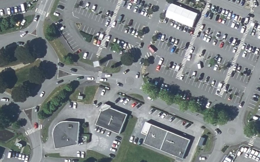 Vue aérienne du Mini-giratoire n°533892923
