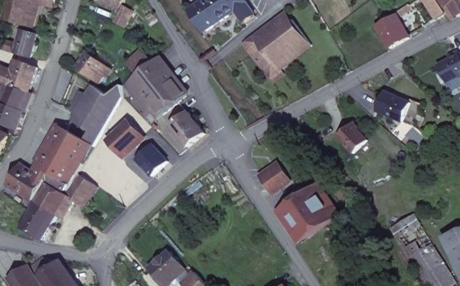 Vue aérienne du Mini-giratoire n°534073489
