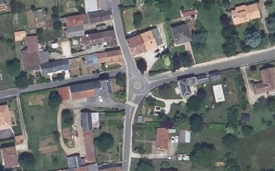 Vue aérienne du Mini-giratoire n°534284893