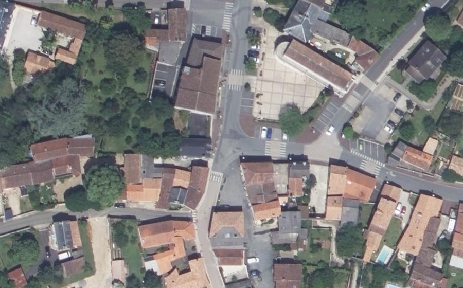 Vue aérienne du Mini-giratoire n°534284916