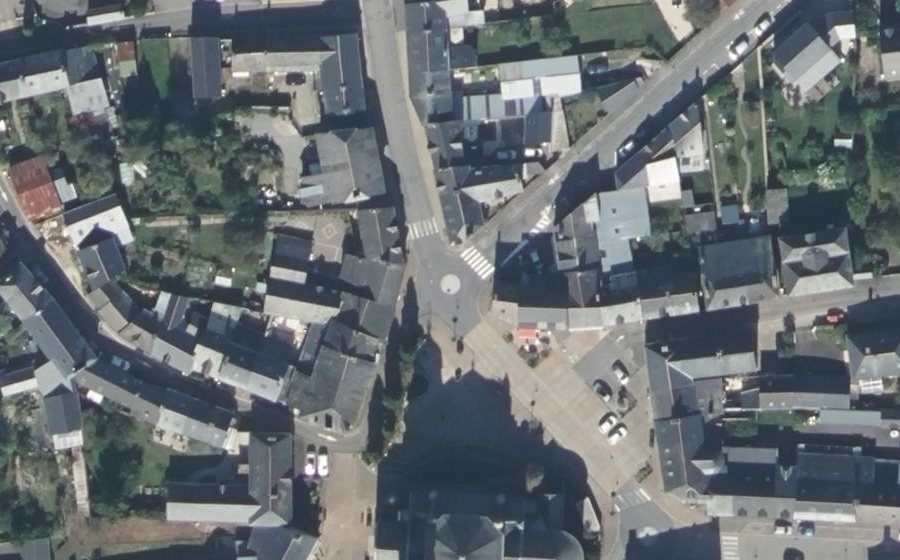 Vue aérienne du Mini-giratoire n°534844797