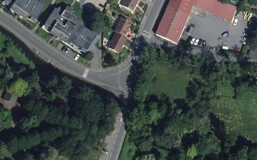 Vue aérienne du Mini-giratoire n°538230918