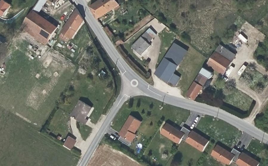 Vue aérienne du Mini-giratoire n°538885476