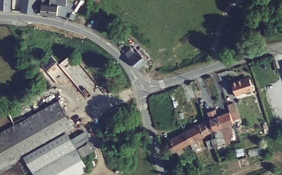 Vue aérienne du Mini-giratoire n°539554360