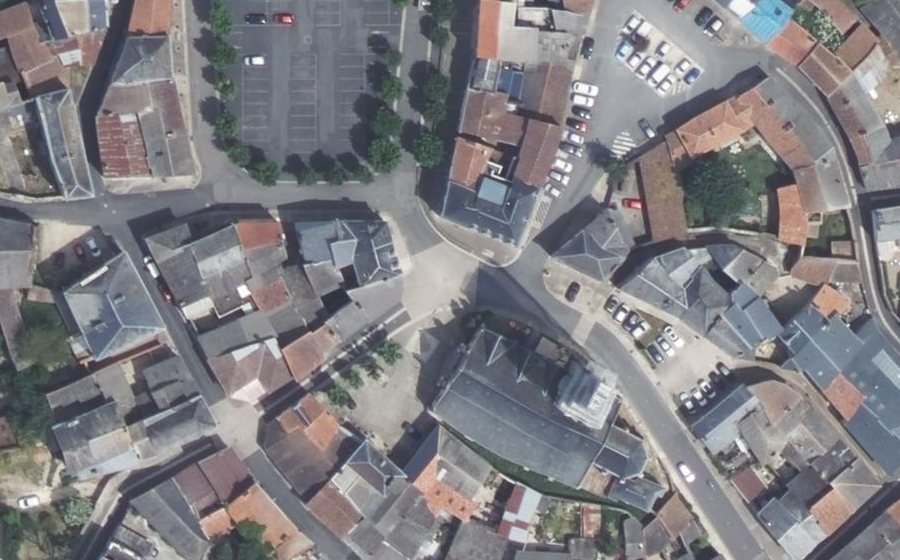 Vue aérienne du Mini-giratoire n°540120717
