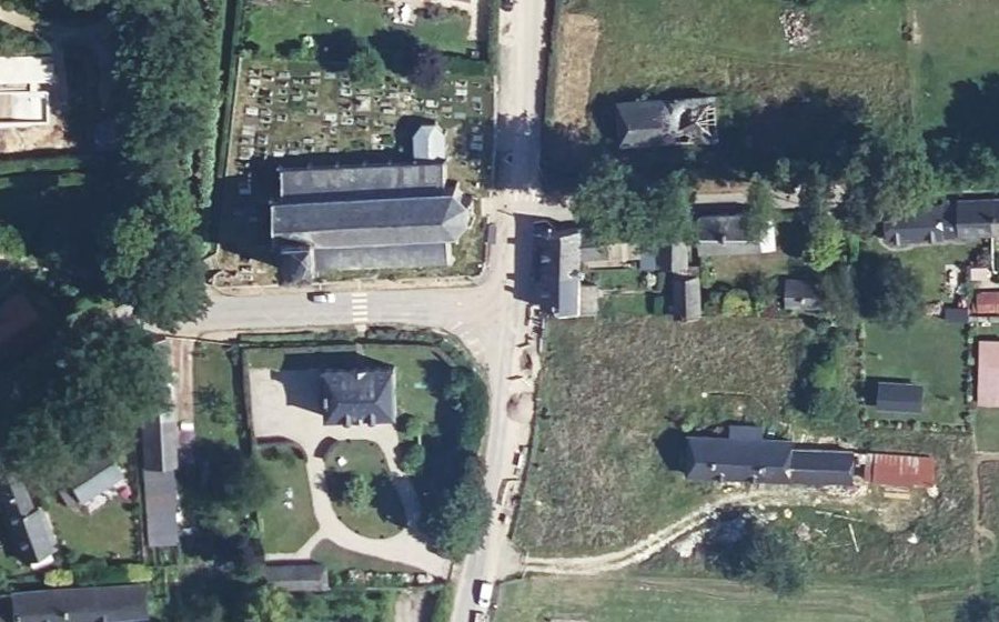 Vue aérienne du Mini-giratoire n°544477778
