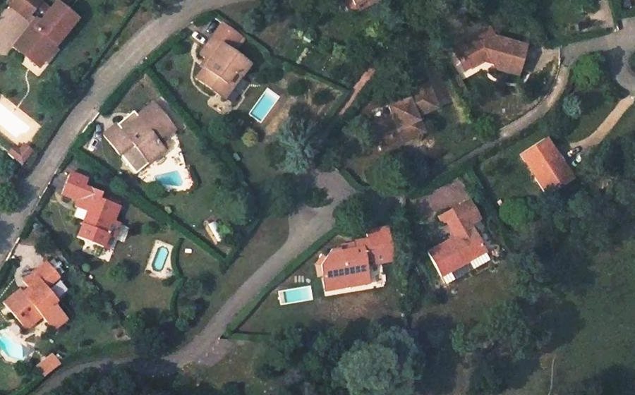 Vue aérienne du Mini-giratoire n°546463776