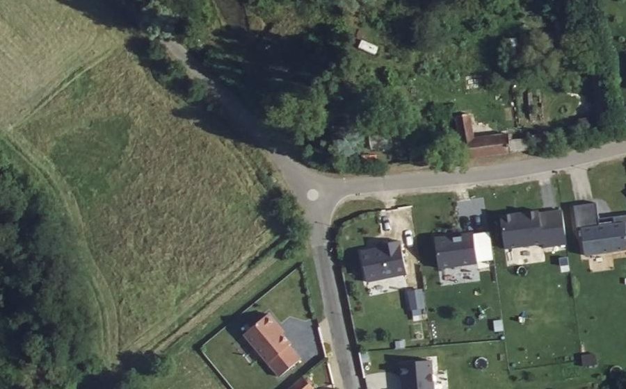Vue aérienne du Mini-giratoire n°549230911