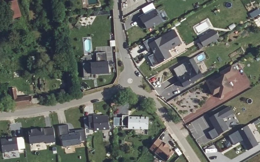 Vue aérienne du Mini-giratoire n°549230913