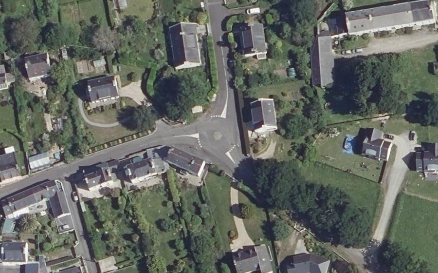 Vue aérienne du Mini-giratoire n°551809293