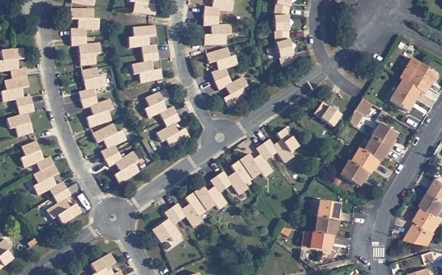 Vue aérienne du Mini-giratoire n°555011251