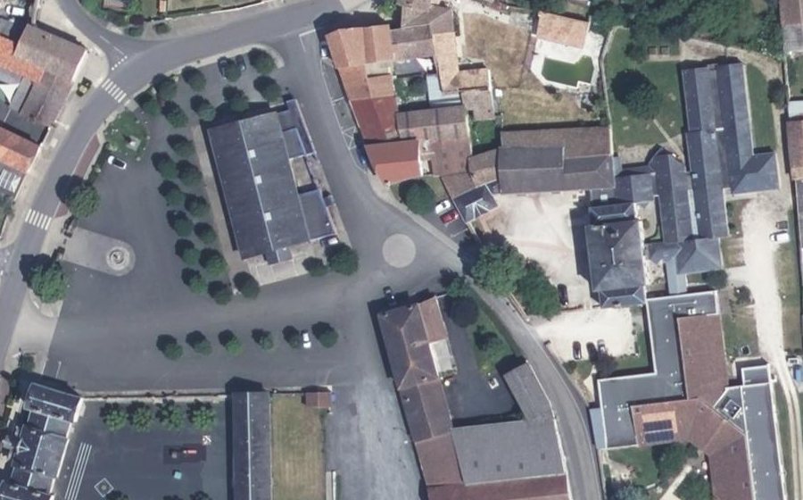 Vue aérienne du Mini-giratoire n°559209247