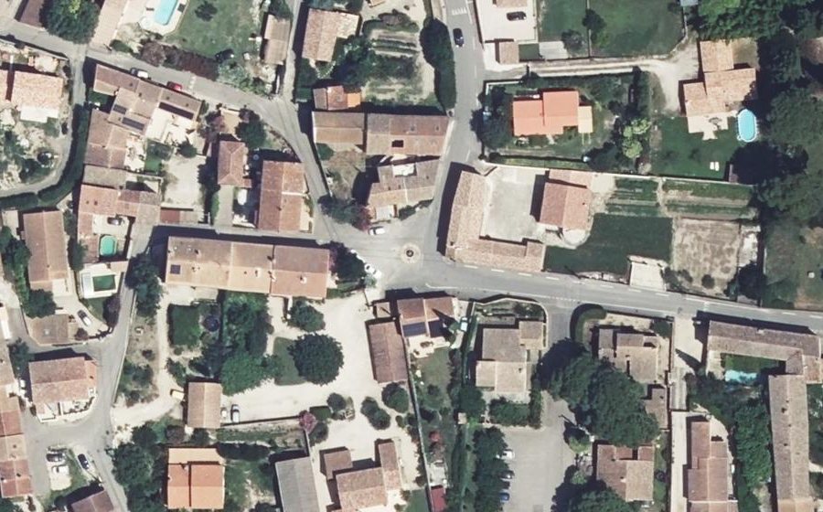 Vue aérienne du Mini-giratoire n°559305266