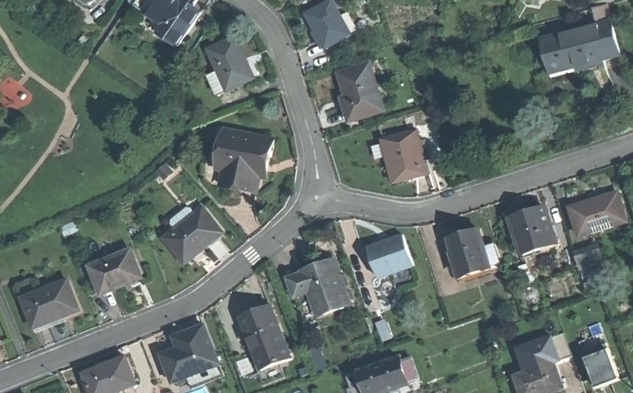 Vue aérienne du Mini-giratoire n°563655459