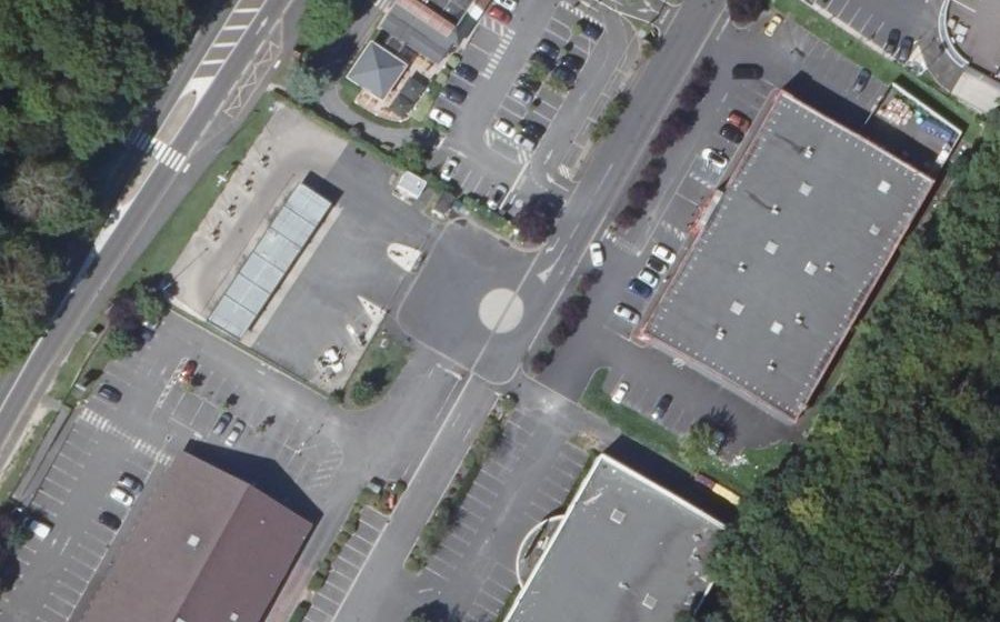 Vue aérienne du Mini-giratoire n°565996505