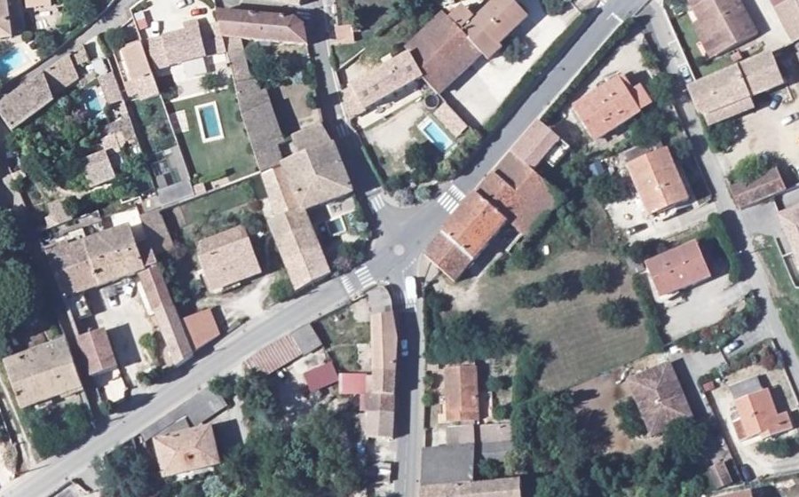 Vue aérienne du Mini-giratoire n°567183542