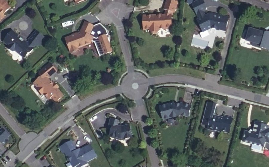 Vue aérienne du Mini-giratoire n°567240128