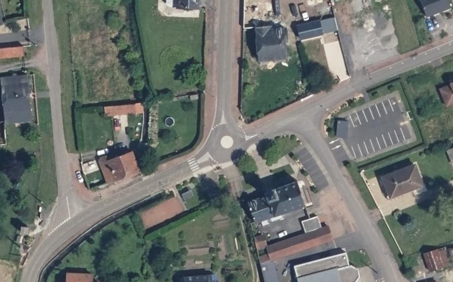 Vue aérienne du Mini-giratoire n°567548527