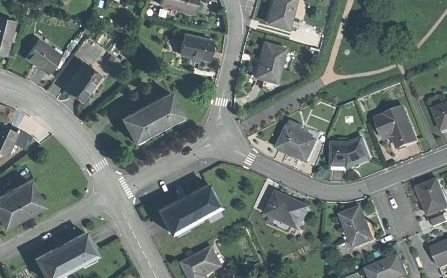 Vue aérienne du Mini-giratoire n°567847773