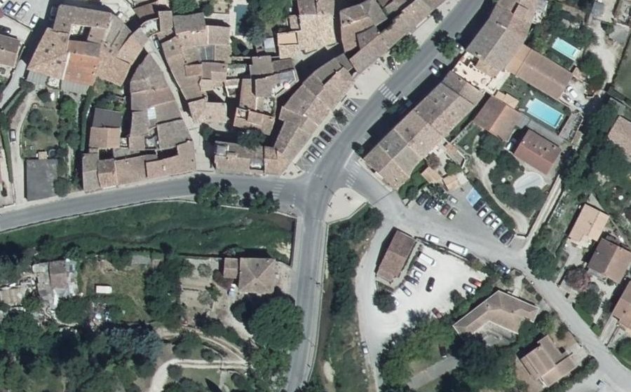 Vue aérienne du Mini-giratoire n°571349136