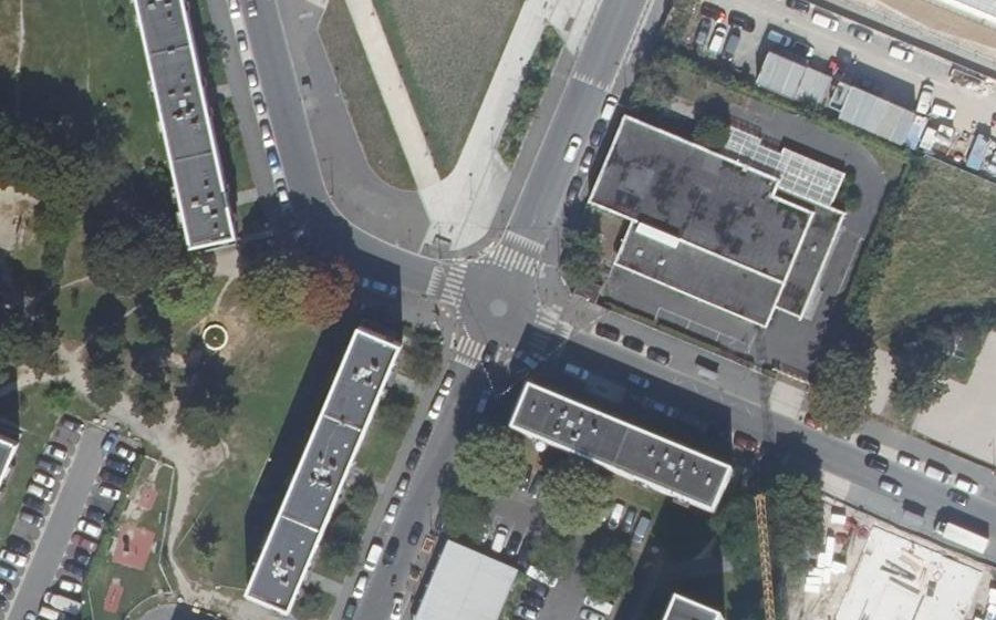 Vue aérienne du Mini-giratoire n°574735506