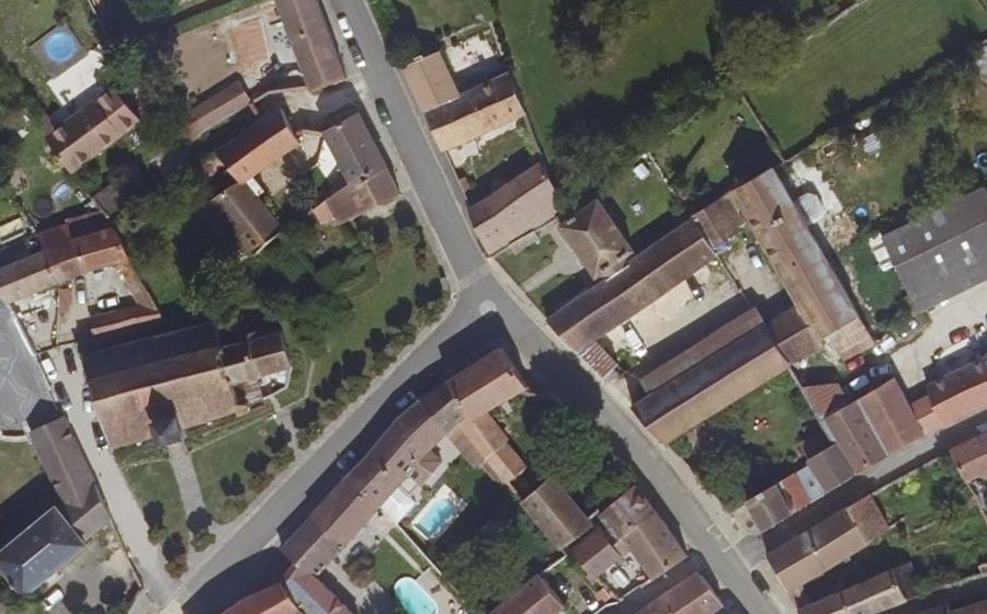 Vue aérienne du Mini-giratoire n°581249294