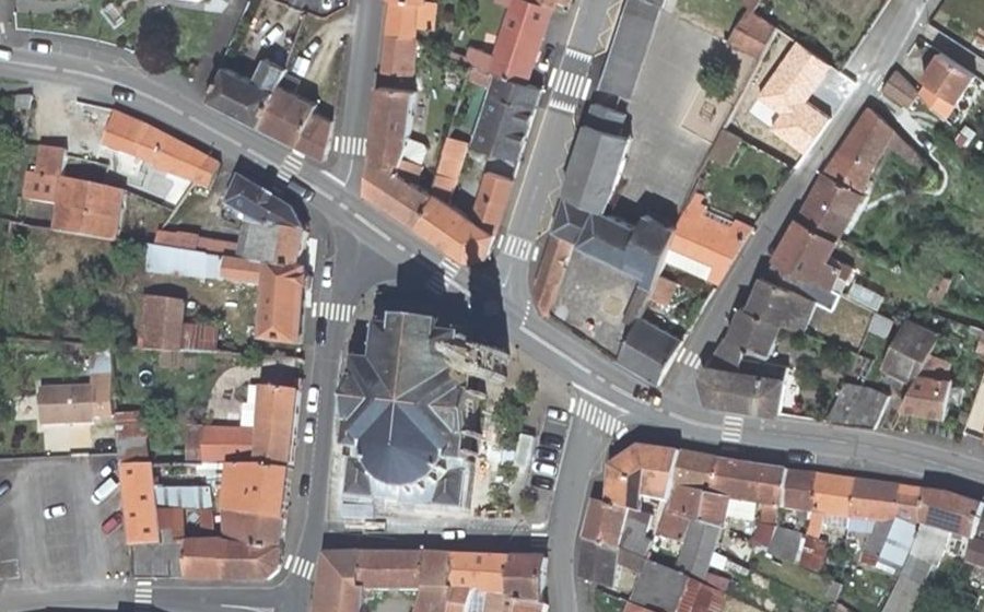 Vue aérienne du Mini-giratoire n°581272989