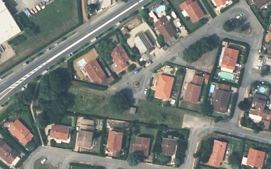 Vue aérienne du Mini-giratoire n°585100760