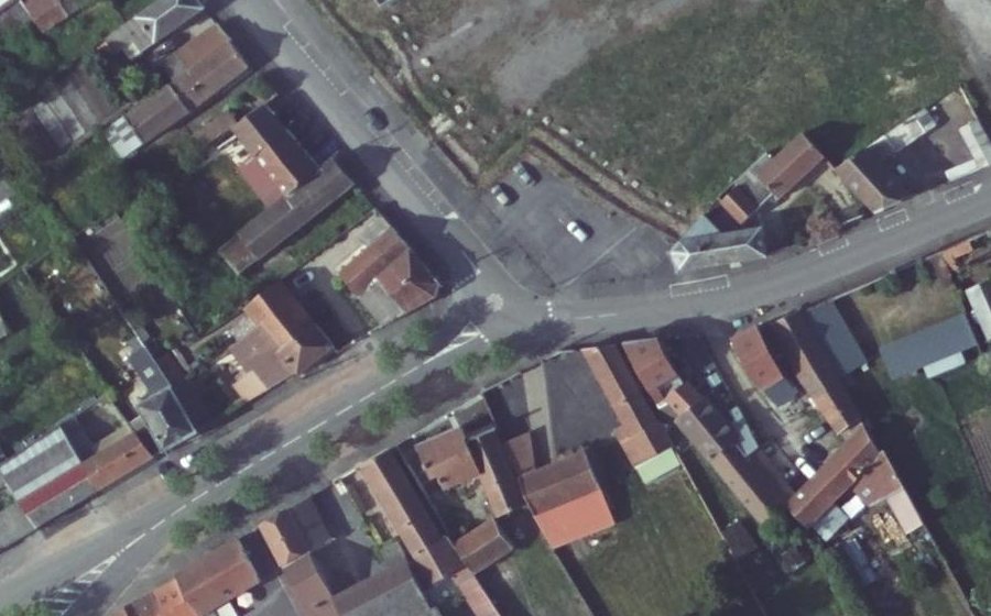 Vue aérienne du Mini-giratoire n°591966984
