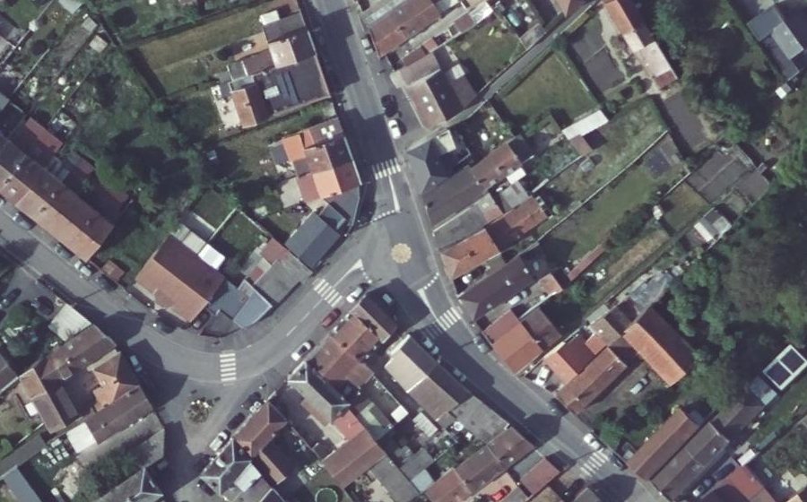 Vue aérienne du Mini-giratoire n°591967066