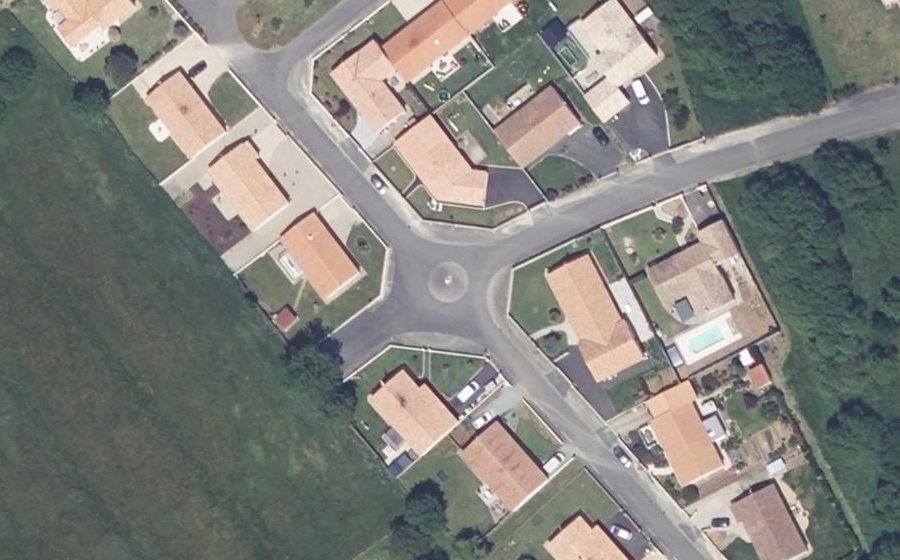 Vue aérienne du Mini-giratoire n°594817653