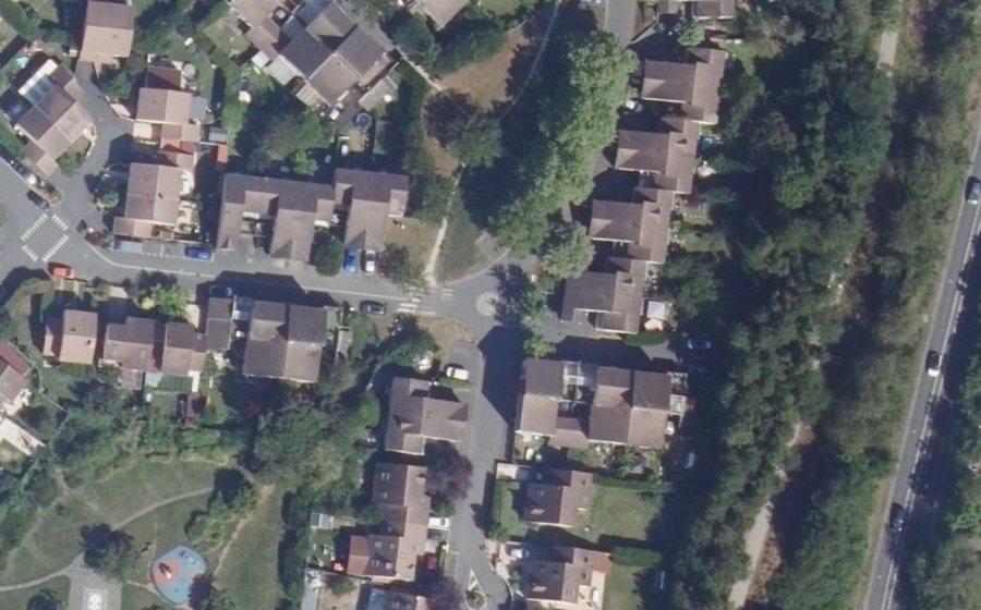 Vue aérienne du Mini-giratoire n°595411144
