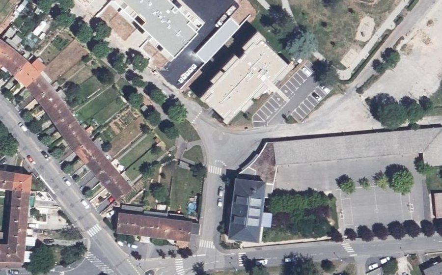 Vue aérienne du Mini-giratoire n°595700067