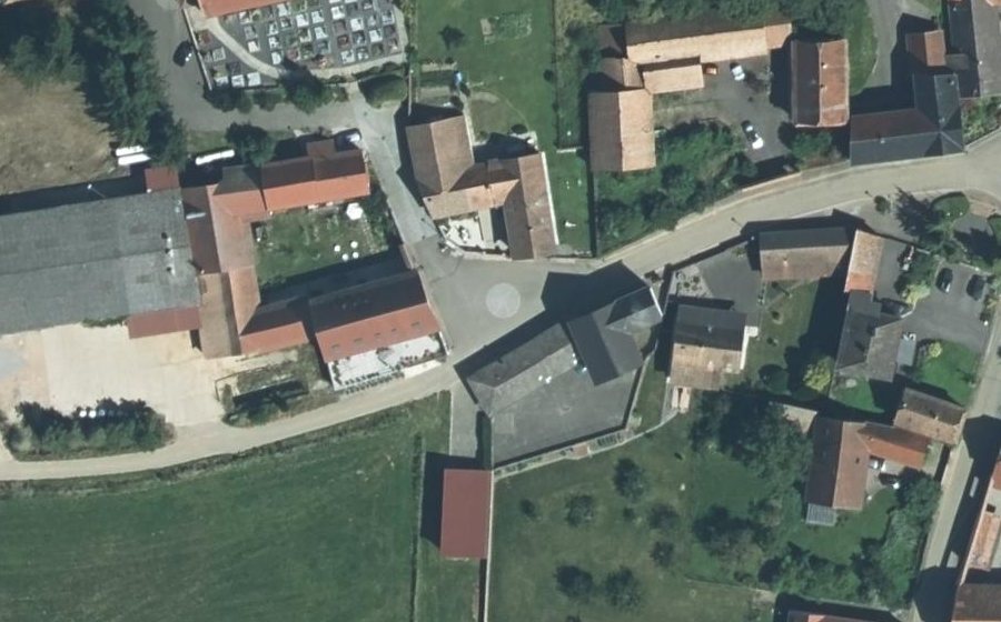 Vue aérienne du Mini-giratoire n°598085558