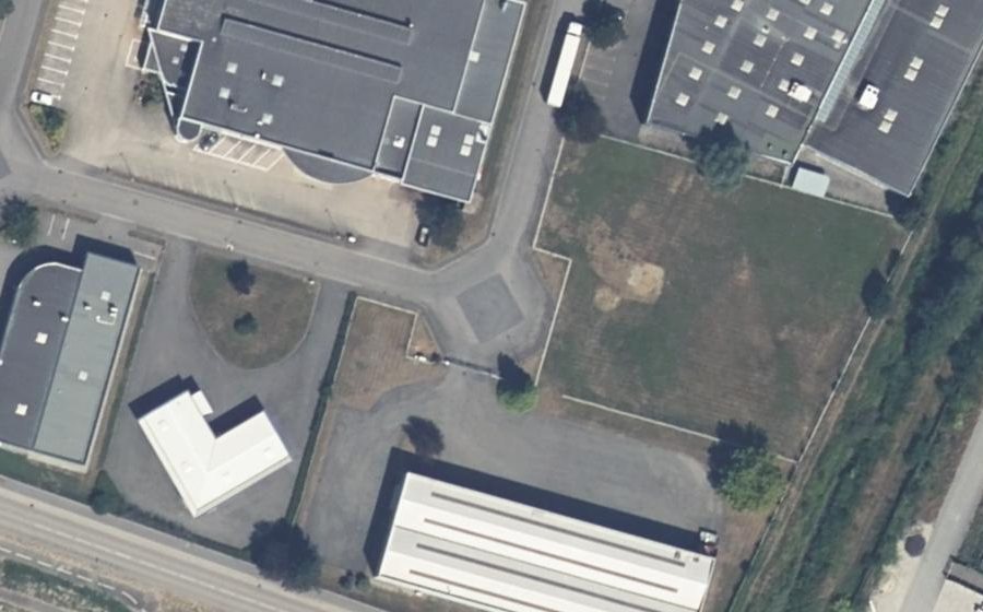 Vue aérienne du Mini-giratoire n°598260413