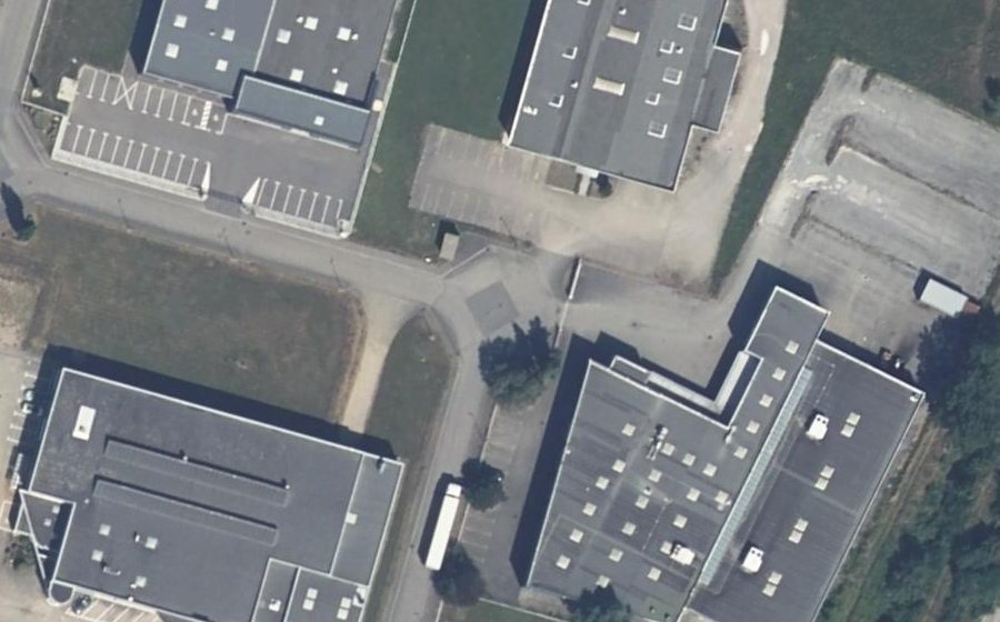 Vue aérienne du Mini-giratoire n°598260440