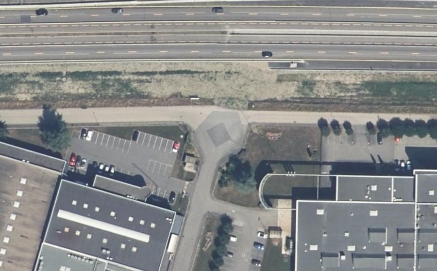 Vue aérienne du Mini-giratoire n°598260443