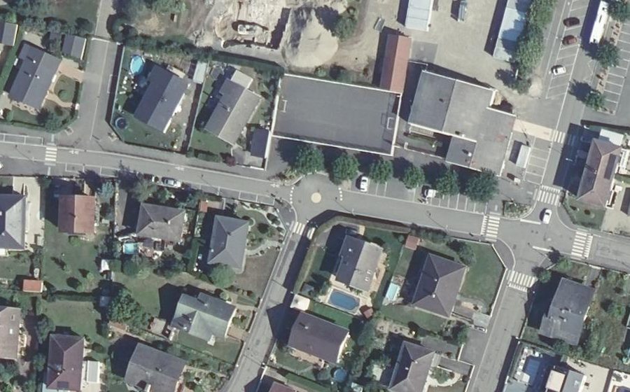 Vue aérienne du Mini-giratoire n°599350079