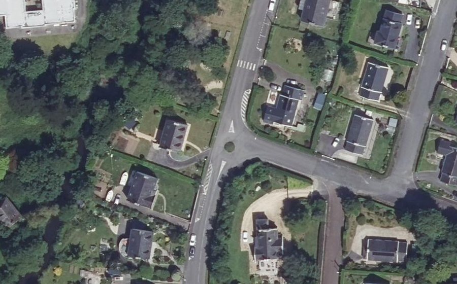 Vue aérienne du Mini-giratoire n°599851167