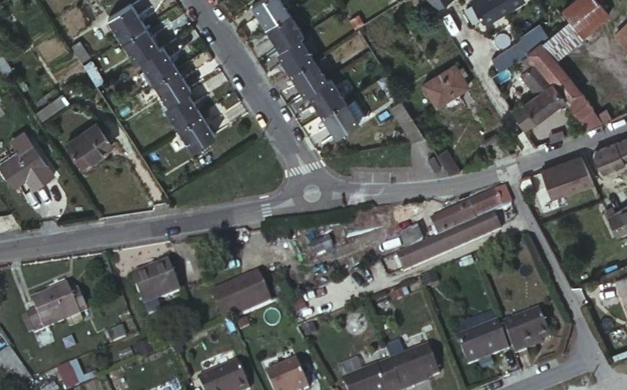 Vue aérienne du Mini-giratoire n°602524285