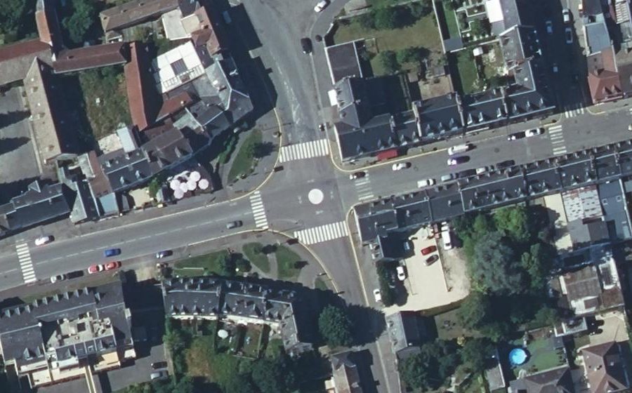 Vue aérienne du Mini-giratoire n°603111791