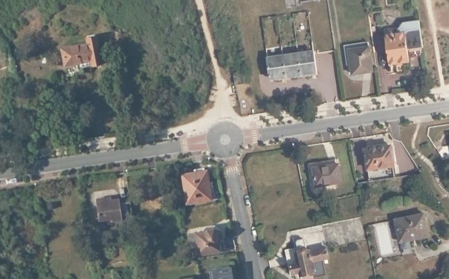 Vue aérienne du Mini-giratoire n°608107708