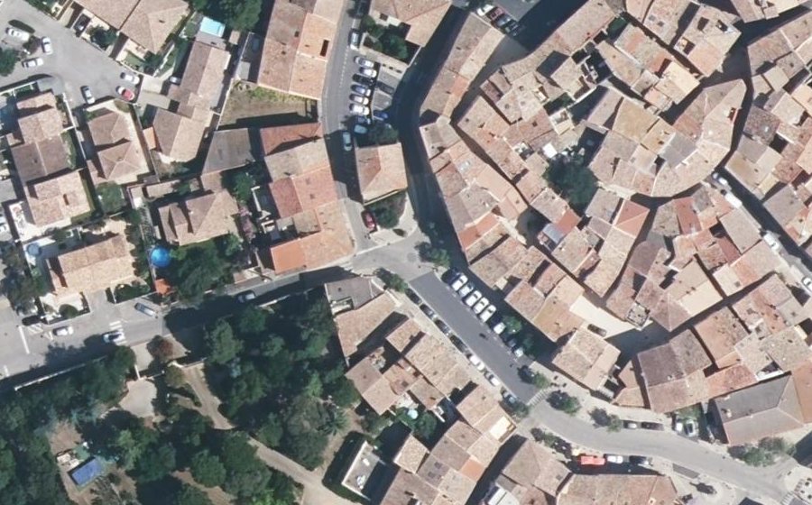 Vue aérienne du Mini-giratoire n°609333477