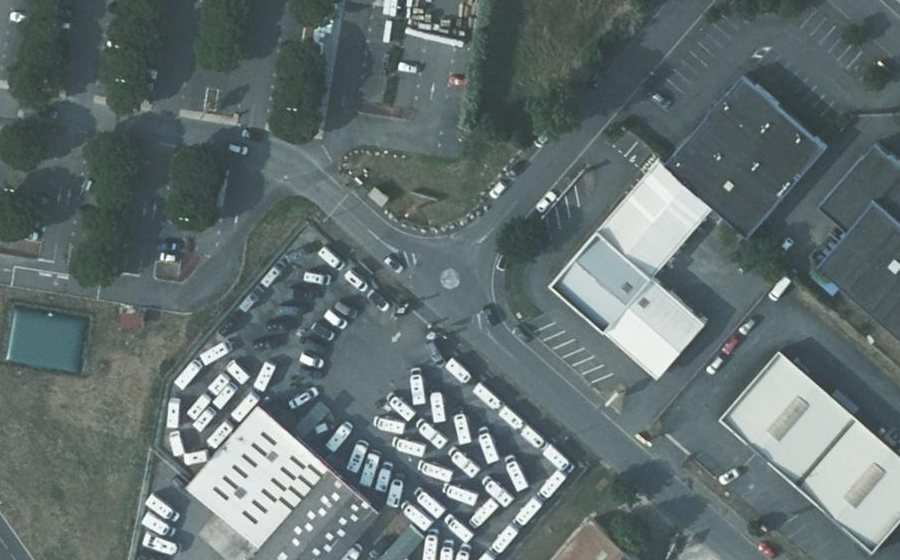 Vue aérienne du Mini-giratoire n°610917841