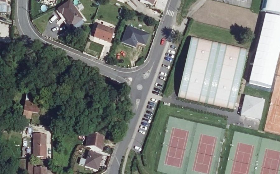 Vue aérienne du Mini-giratoire n°611112745