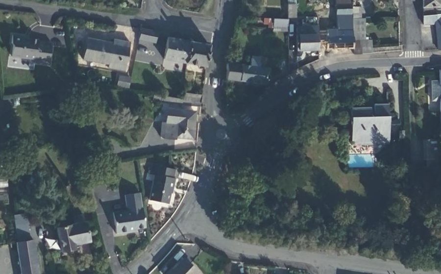Vue aérienne du Mini-giratoire n°613413077