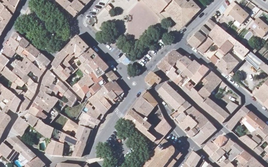 Vue aérienne du Mini-giratoire n°617789821