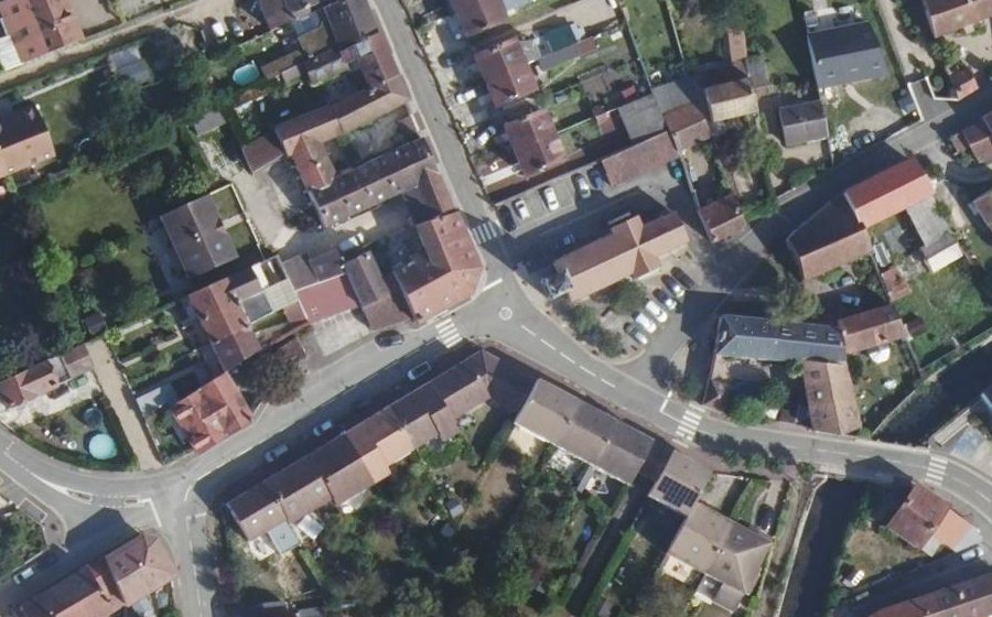 Vue aérienne du Mini-giratoire n°623022599