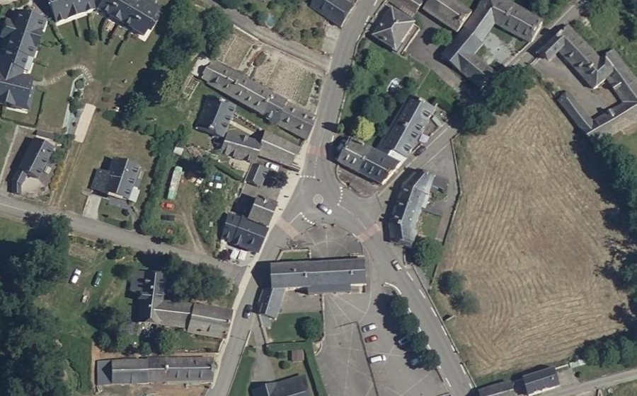 Vue aérienne du Mini-giratoire n°625956803