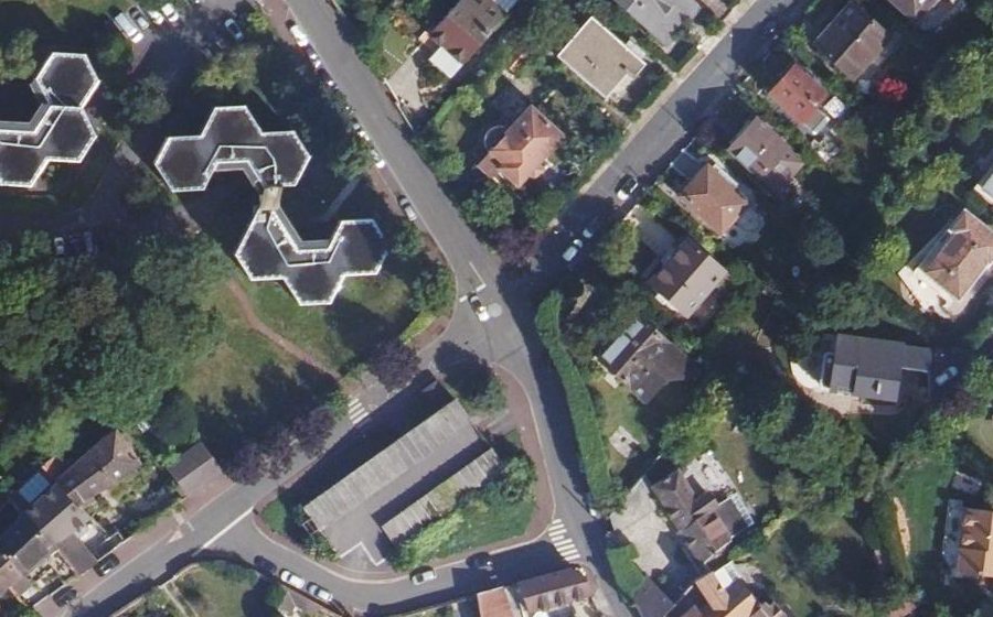 Vue aérienne du Mini-giratoire n°626014437